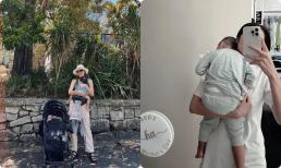 Tăng Thanh Hà gây sốt với khoảnh khắc bên quý tử thứ ba, nhóc tì ấn tượng ở một chi tiết