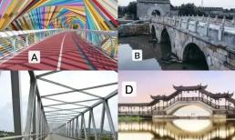 Trắc nghiệm tâm lý: Hãy chọn một cây cầu ngắm cảnh mà bạn cho là đẹp nhất? Xem gần đây bạn gặp vận may gì? 