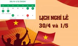 Dịp lễ 30/4-1/5 nghỉ 5 ngày liên tục, người lao động phải làm bù mấy ngày?