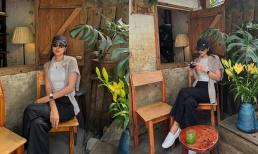 Hà Tăng ghi điểm với style dạo phố ấn tượng, thần thái nàng dâu hào môn miễn chê 