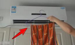 Dùng điều hòa đừng quên treo một chiếc khăn ướt trong phòng, công dụng rất thiết thực 