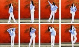 Chụp ảnh khi đi du lịch, 9 tư thế tạo dáng chụp ảnh thế này bạn sẽ trông gầy hơn, cao ráo hơn, có đôi chân đẹp và dài hơn 