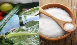 Rau củ quả có nhất thiết phải ngâm với nước muối, nếu ngâm nên để bao lâu? Việc quen thuộc nhưng rất nhiều người hiểu sai