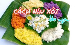 Bí quyết nấu xôi ngon, dẻo mềm, bóng hạt, để cả ngày cũng chẳng lo bị cứng