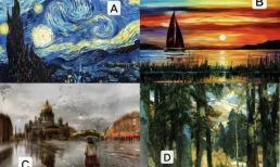 Trắc nghiệm tâm lý: Bạn sẽ mua bức tranh sơn dầu nào sau đây nếu trúng xổ số? Tương lai bạn sẽ giàu cỡ nào? 