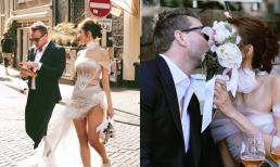 Minh Tú tung thêm ảnh cưới bên hôn phu người Đức: Ông xã điển trai ngời ngời, cô dâu tháng 4 'slay' hết nấc 