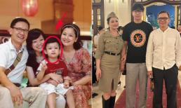 Bất ngờ với vẻ ngoài cao lớn của con trai diễn viên Phạm Cường với vợ NSND, nếu nối nghiệp bố mẹ chắc chắn thành 'soái ca màn ảnh'
