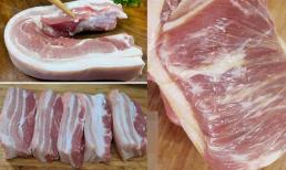 Bảo quản thịt lợn thì cho trực tiếp vào tủ lạnh là sai. Chủ tiệm thịt dạy cho 1 mẹo, giữ tươi nửa năm