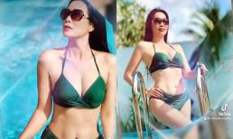 Trịnh Kim Chi tự tin khoe sắc vóc ở độ tuổi U60: Bikini 2 mảnh vẫn cân đẹp, vòng một 'nóng bỏng' gây chú ý 