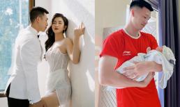 Cầu thủ Huy Hùng và vợ hot girl bất ngờ khoe ảnh đón con đầu lòng 