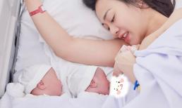 Phương Oanh đã hạ sinh 'song rồng', hình ảnh sau khi vượt cạn gây chú ý 