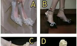 Trắc nghiệm tâm lý: Chọn giày cao gót yêu thích của bạn? Xem người bạn yêu thích nhất là ai? 