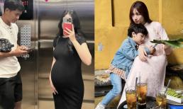 Hà Đức Chinh khoe ảnh bụng bầu của vợ, muốn làm một việc cho con trai Hòa Minzy nhưng bị nữ ca sĩ từ chối 