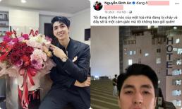 Diễn viên Bình An bị kẹt bên trong toà nhà bị cháy, may mắn tháo chạy lên nóc nhà