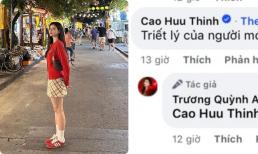 Trương Quỳnh Anh bị nghi có tình mới qua một chi tiết