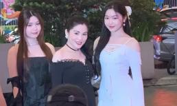 Cận nhan sắc 'không góc chết' của bà xã Quyền Linh và hai ái nữ qua camera thường