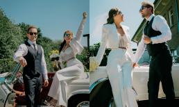 Minh Tú hé lộ thêm bộ ảnh cưới đỉnh cao bên hôn phu người Đức, phong cách 'cô dâu tháng 4' được khen nức nở 