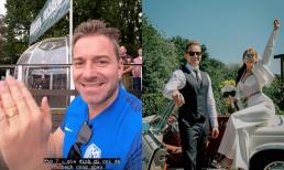 Minh Tú thân thiết với gia đình chồng tại Đức, ông xã ngoại quốc lộ tính cách thật khi về quê 