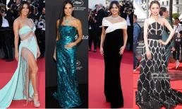 Thảm đỏ LHP Cannes lần thứ 77 ngày 5: Selena Gomez chiếm spotlight với váy gợi cảm, Eva Longoria và Salma Hayek quyến rũ