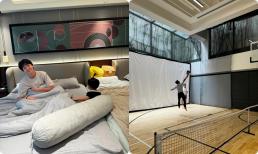 Subeo xuất hiện bên hai em ngày chủ nhật, gây chú ý vì chi tiết đắt giá này