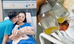 Thu Quỳnh sinh con thứ hai, còn khoe khéo thứ 'vàng lỏng' quý giá 