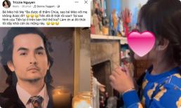 Vợ lập bàn thờ cho Đức Tiến, con gái nói một câu khiến ai nấy rớt nước mắt