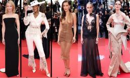 Thảm đỏ Cannes 2024 ngày 7: Bella Hadid và loạt sao nữ 'đốt mắt' với mốt không nội y, ca sĩ đình đám làm lố mặc cả cuộn vải