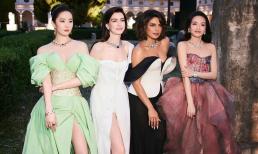 Thư Kỳ được khen hết lời khi chụp ảnh cùng Lưu Diệc Phi, Anne Hathaway và Hoa hậu Thế giới Priyanka Chopra