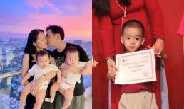 Dương Khắc Linh tự hào khoe thành tích học tập của 2 nhóc tỳ song sinh, bật mí sự thay đổi ngoạn mục của các con 