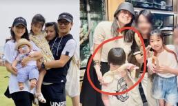 Chương Tử Di vui vẻ bên con sau khi ly hôn nhưng vô tình để lộ mặt quý tử, netizen: Con trai thừa hưởng nét đẹp của mẹ, con gái giống hệt Uông Phong 