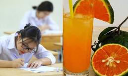 Tẩm bổ cho con mùa thi: Cách uống nước cam để giảm căng thẳng, tốt cho sức khỏe của trẻ, cha mẹ biết chưa?
