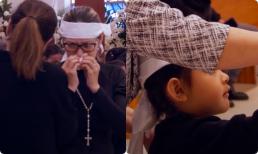 Tang lễ Đức Tiến tại Mỹ: Vợ nói một câu đau lòng, con gái đội khăn tang xin mẹ làm điều này cho bố lần cuối