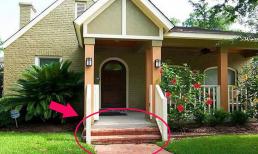 Khi xây nhà ở quê, tại sao cửa trước nhà nào cũng có ba bậc? 