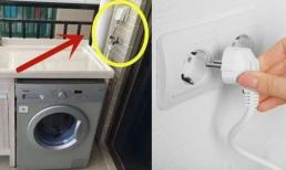 Máy giặt sau khi giặt xong có cần phải rút ổ cắm điện không? Tưởng rất dễ nhưng vẫn nhiều người chưa biết