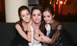 Dương Mịch cao 166 cm, Angelababy cao 168cm, Địch Lệ Nhiệt Ba cao 168cm, khi chung khung hình thấy rõ là ai đã nói dối về chiều cao của mình