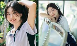 Con gái Quyền Linh tung bộ ảnh thanh xuân vườn trường, nhan sắc trong trẻo không chỗ chê 