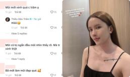 Thiều Bảo Trâm thừa nhận thẩm mĩ mũi?