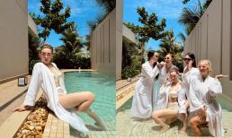 Huyền Baby cùng hội bạn thân đi du lịch sang chảnh, khí chất 'phú bà' cùng màn diện bikini 2 mảnh lập tức gây bão 