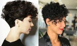 Kiểu tóc mới dành cho phụ nữ trung niên, với phần tóc ngắn hai bên và uốn gợn sóng ở phía trên, thể hiện vẻ ngoài thời trang, trẻ trung