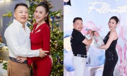 Vừa đầy tháng cặp song sinh, Phương Oanh bất ngờ tiết lộ Shark Bình muốn có thêm con? 