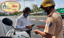 CSGT kiểm tra giấy tờ xe mà mất bằng lái, đưa hồ sơ gốc có bị xử phạt không?