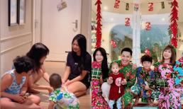 Con gái Mạnh Trường chơi lớn đập heo đất để tổ chức sinh nhật cho mẹ, Lan Phương lại bị ông xã chọc cực hài 