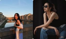 Tăng Thanh Hà thả dáng ở Ý, gây mê vì một chi tiết