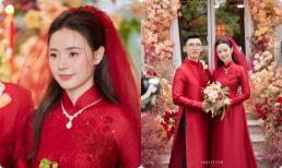 Những con số 'khủng' trong lễ vu quy của Midu: 42 chiếc áo dài, 14 mâm quà đắt đỏ