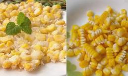 Bánh ngô khi cho vào chiên hay bị vỡ? Đầu bếp chỉ bạn một bước trước khi cho vào chảo thì bánh sẽ giòn, ngon mà không bị nát