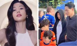 Hai con trai Jeon Ji Hyun gây chú ý khi xuất hiện bên bố mẹ, gương mặt của 'Mợ chảnh' mới là điều đáng nói 