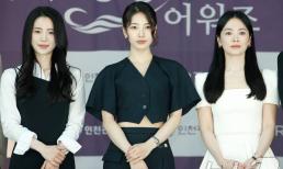 Song Hye Kyo lộ nhan sắc thật bên cạnh 'kẻ thù' Lim Ji Yeon và tình cũ Lee Min Ho 