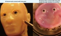 Công nghệ nghiên cứu mới 'rùng rợn' của Nhật Bản: Robot có khuôn mặt da người sống
