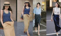 Phụ nữ tuổi 40, 50 nhớ đừng chọn đồ bừa bãi khi mặc váy mùa hè, chỉ phối 4 kiểu này là thời trang