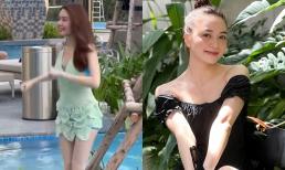 Thiều Bảo Trang bị bắt gặp thả dáng ở bể bơi, sắc vóc qua camera thường liệu có gây thất vọng? 